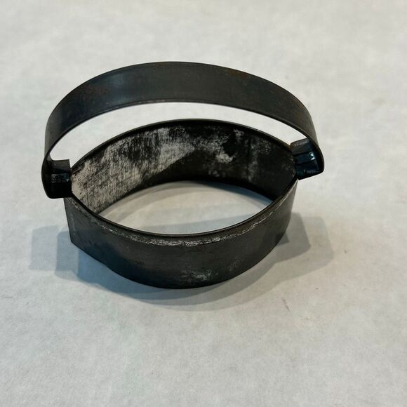 Vtg SET Aluminum Cookie Cutter w/ Handle Metal Heart Fish Mickey Mouse Arrow - Picture 6 of 10